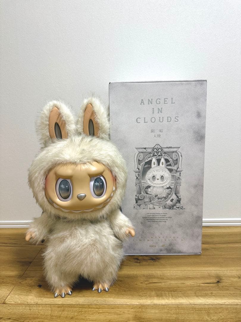 らぶぶ　ジモモ　POPMART正規品　ANGEL IN CLOUDS Pop Mart THE MONSTERS (ジモモ) ANGEL IN CLOUDS 大人気のポップ