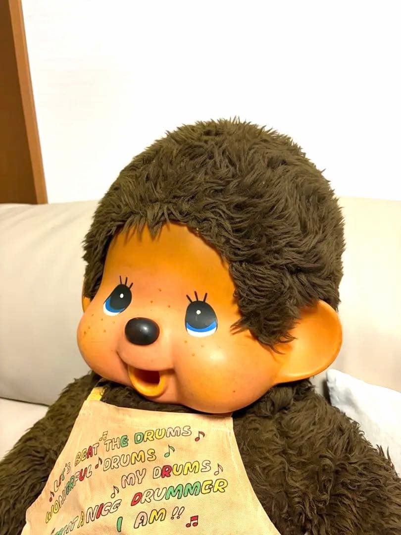 昭和レトロ　1974年セキグチのモンチッチ特大ぬいぐるみ Amazon.co.jp: モンチッチぬいぐるみ 1974年 レトロ セキグチ Mon