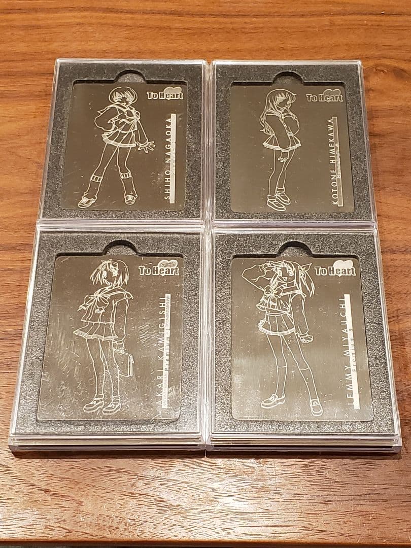 値下げ】To Heart トレーディングメタルカード まとめ売り - メルカリ