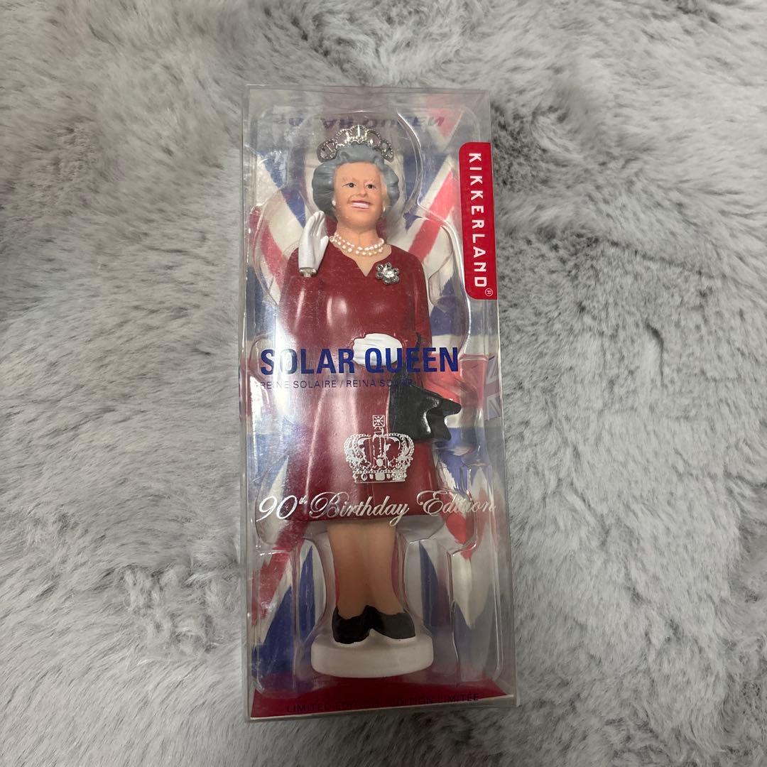 ソーラークイーン 90th Birthday Edition エリザベス女王 楽天市場】ソーラークイーン KIKKERLAND Solar Queen ソーラー 女王