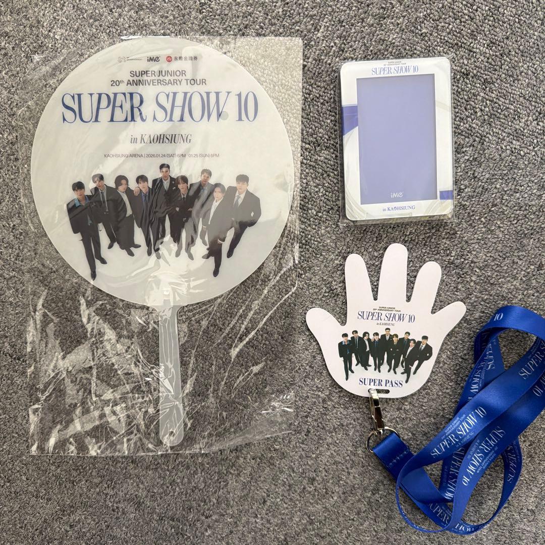 SUPER JUNIOR Super Show 10 高雄 入場特典 3点セット - メルカリ