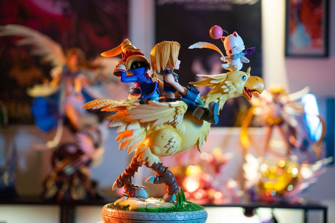 ファイナルファンタジーIX Gakaboxビビ ジタン スタチュー フィギュア ファイナルファンタジーIX Gakaboxビビ ジタン スタチュー フィギュア
