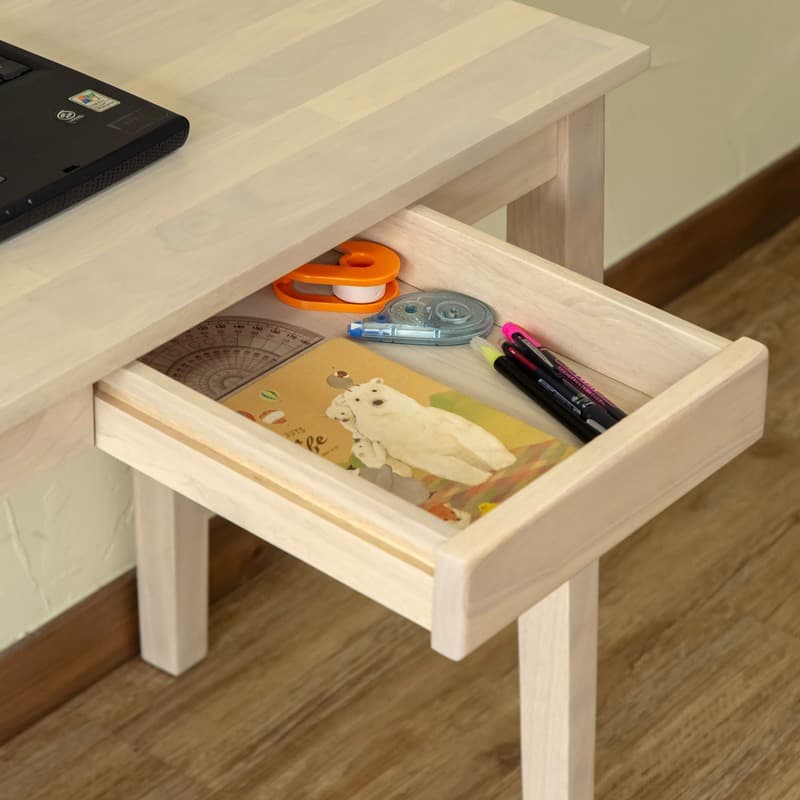 《新品・送料無料》木製テーブル　75×45　NA/WW