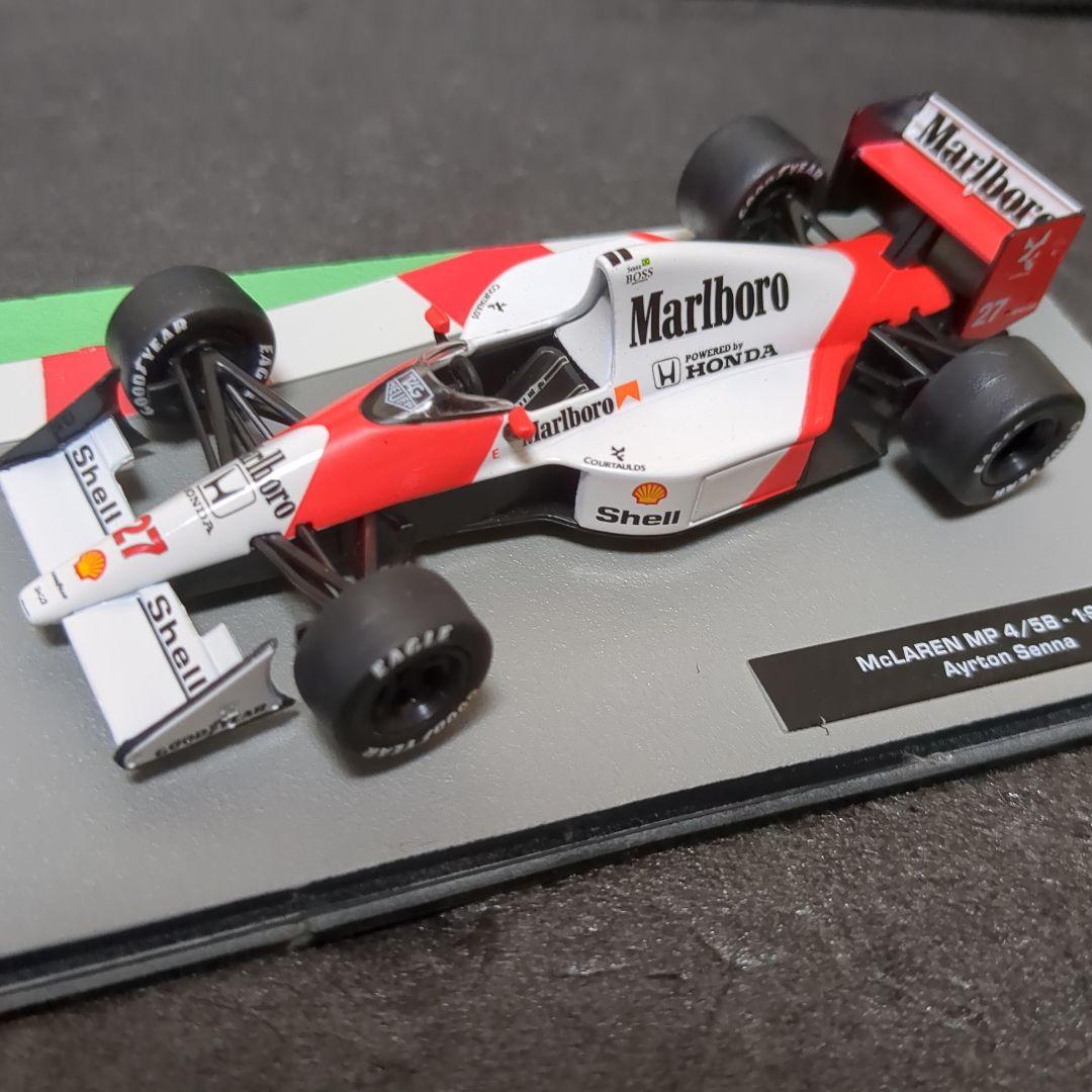 マクラーレン　ホンダ　MP4/5B マルボロ仕様　セナ　F1マシンコレクション マクラーレンホンダMP4/5B アイルトン・セナが1990年乗ってシリーズ