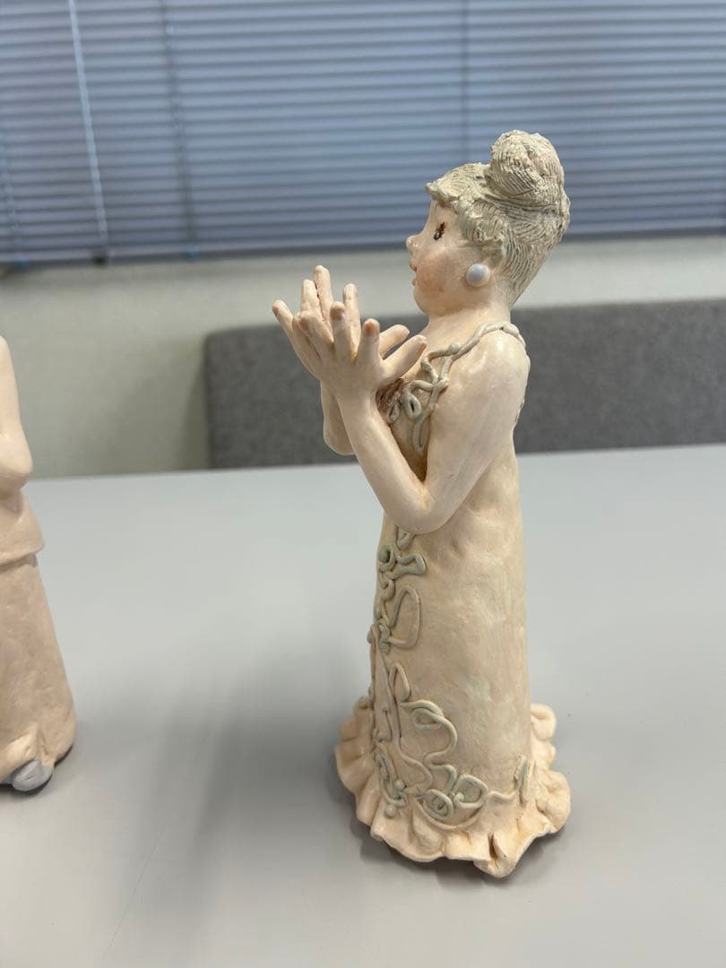 ハンドメイド 粘土人形 横川正子