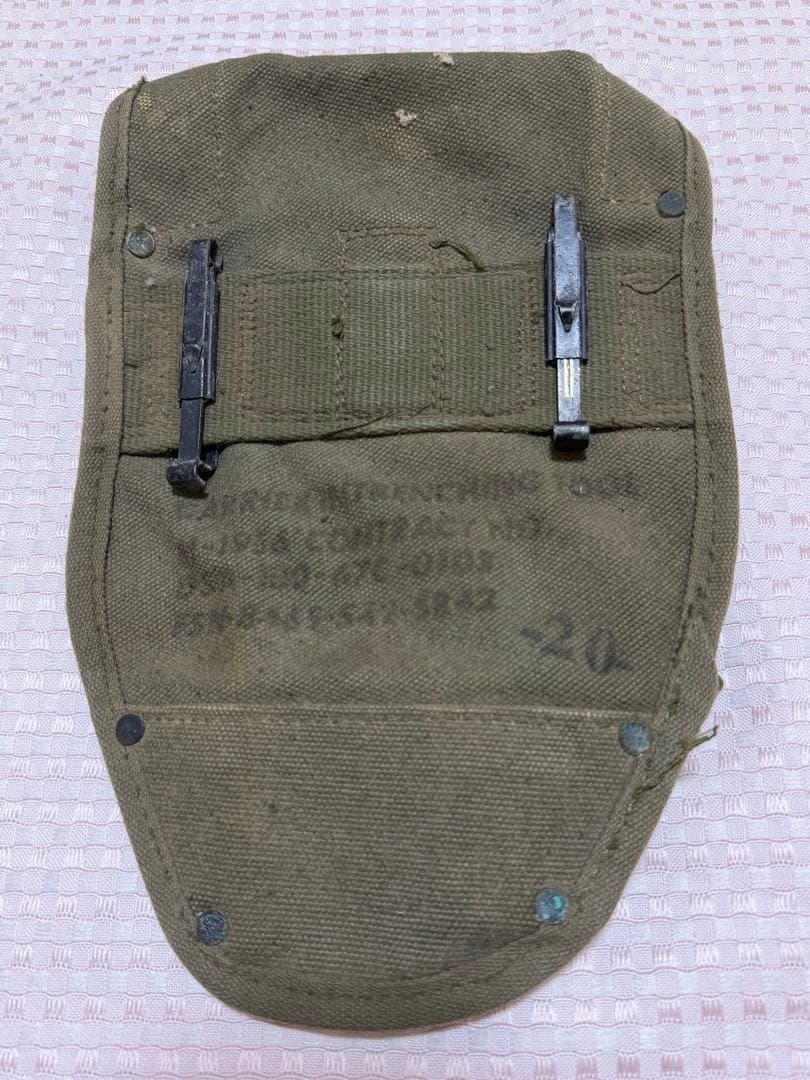 米軍 実物 M43スコップ M43+M56ケース付き - メルカリ