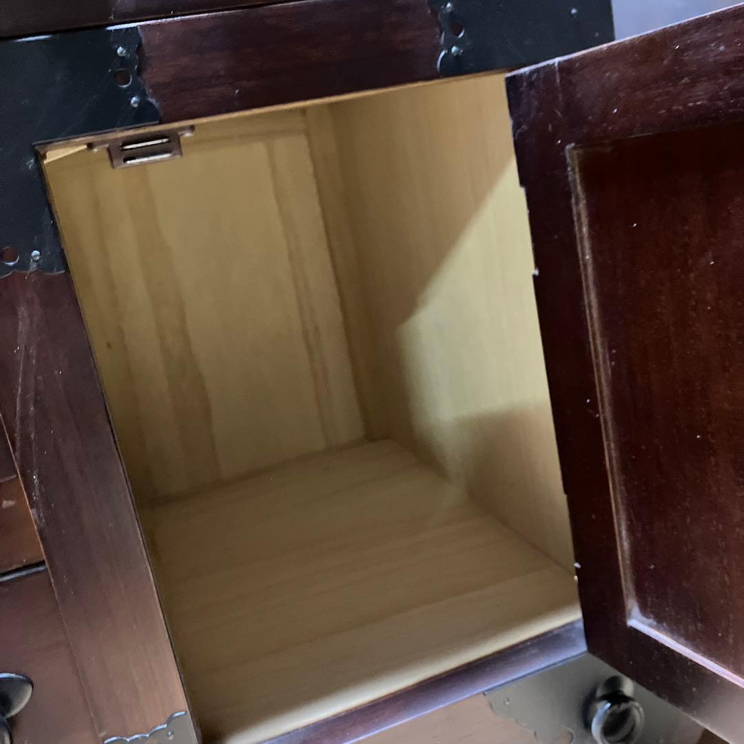 車ダンス 収納家具 龍 からくり箪笥 引出し