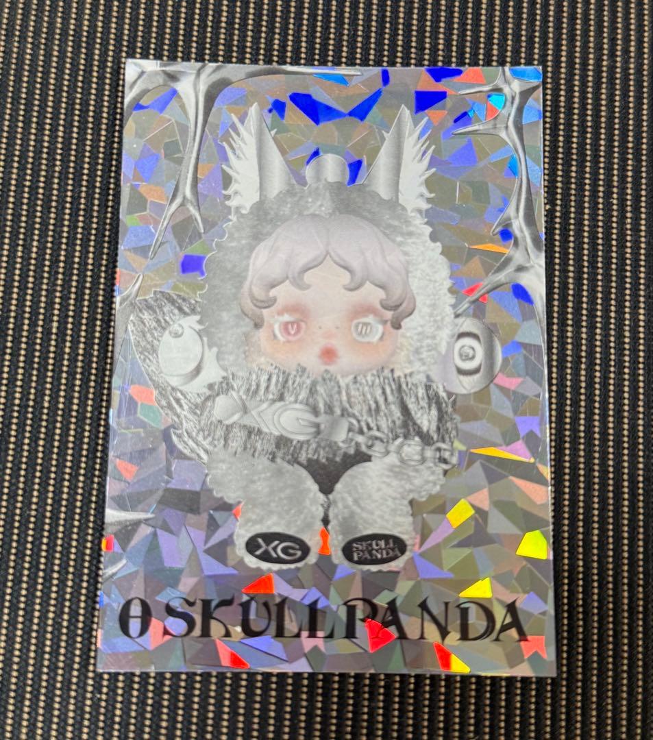 け*送様 スカルパンダ SKULLPANDA × XG 限定ノベルティカード - メルカリ