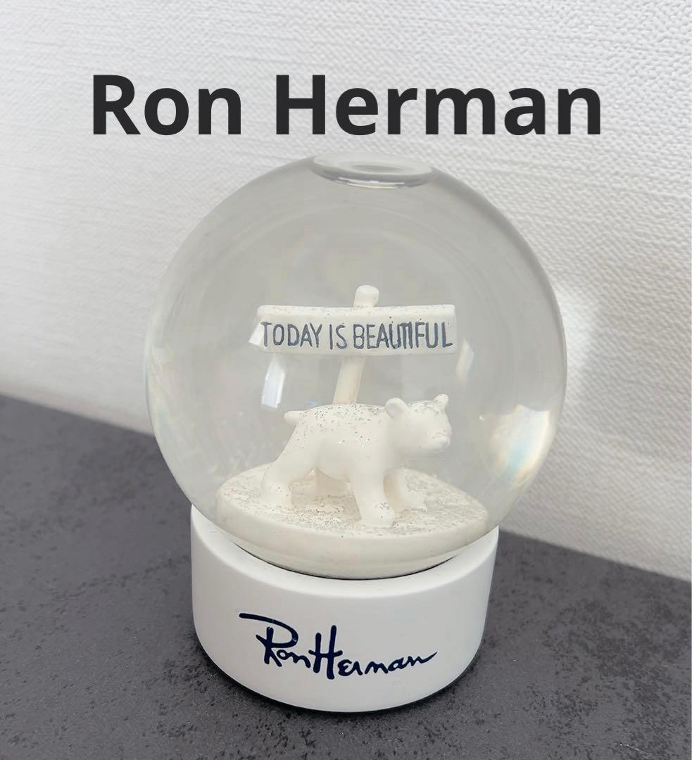 Ron Herman ロンハーマン スノードーム 気泡あり ホワイトベア - メルカリ