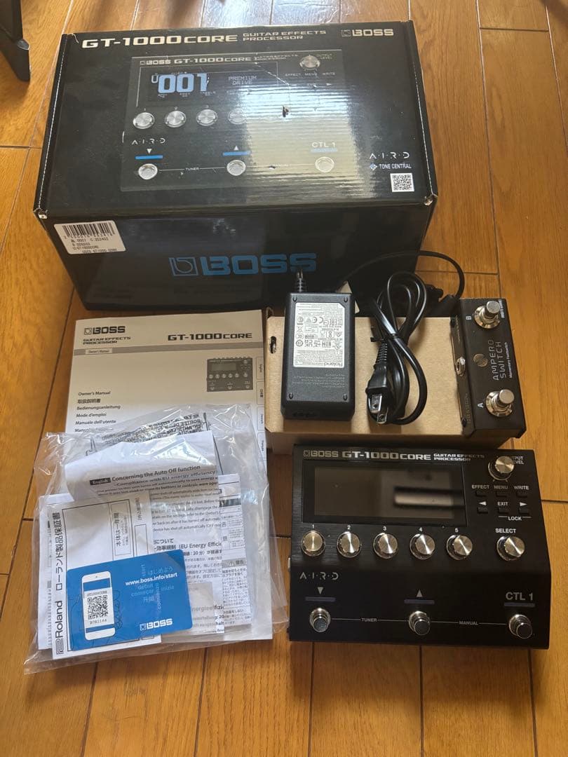 BOSS GT-1000CORE ギターエフェクター　（RYO) Amazon | BOSS ボス - ギター／ベース マルチエフェクター GT-1000CORE