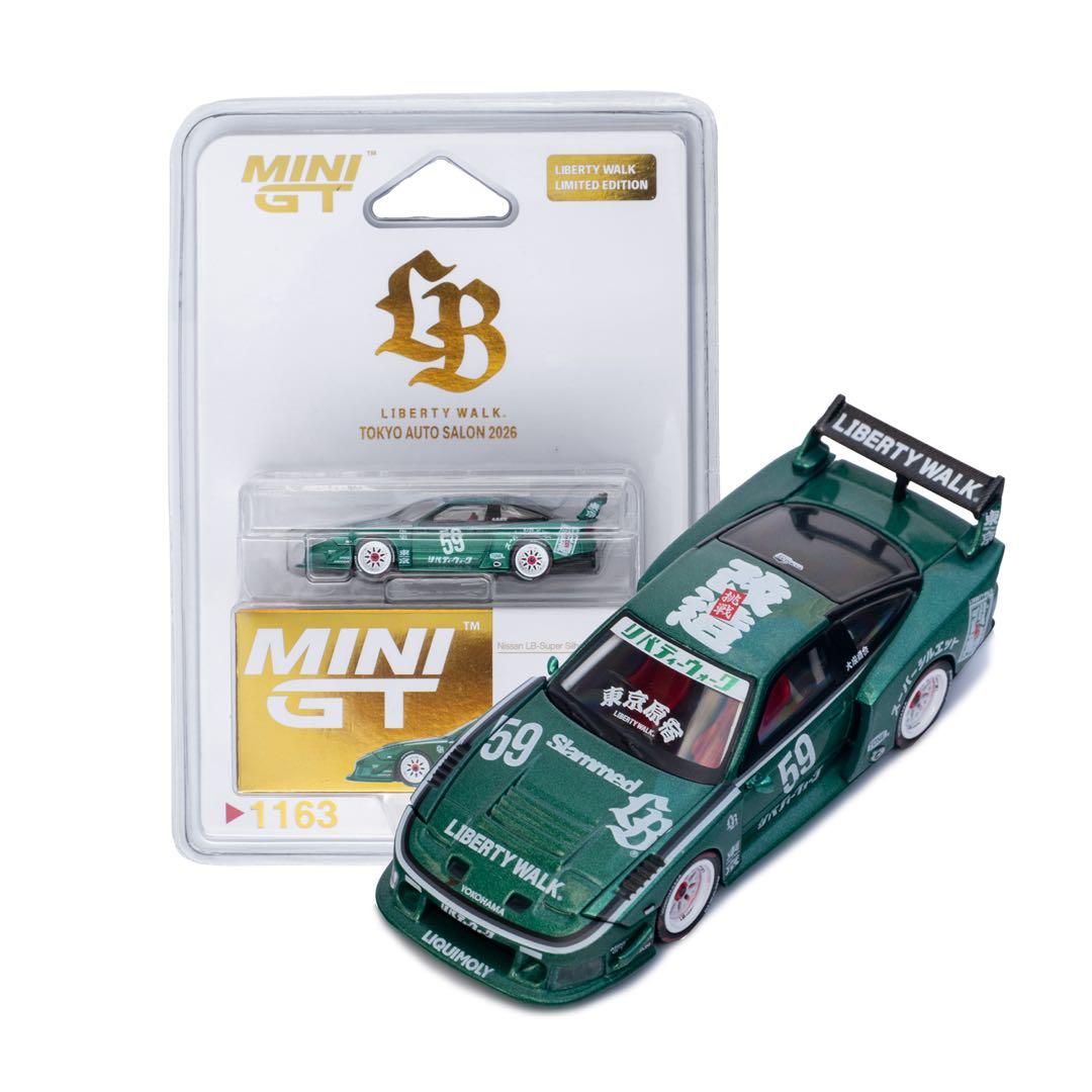 東京オートサロン限定 】MINIGT LBWK 180SX - メルカリ