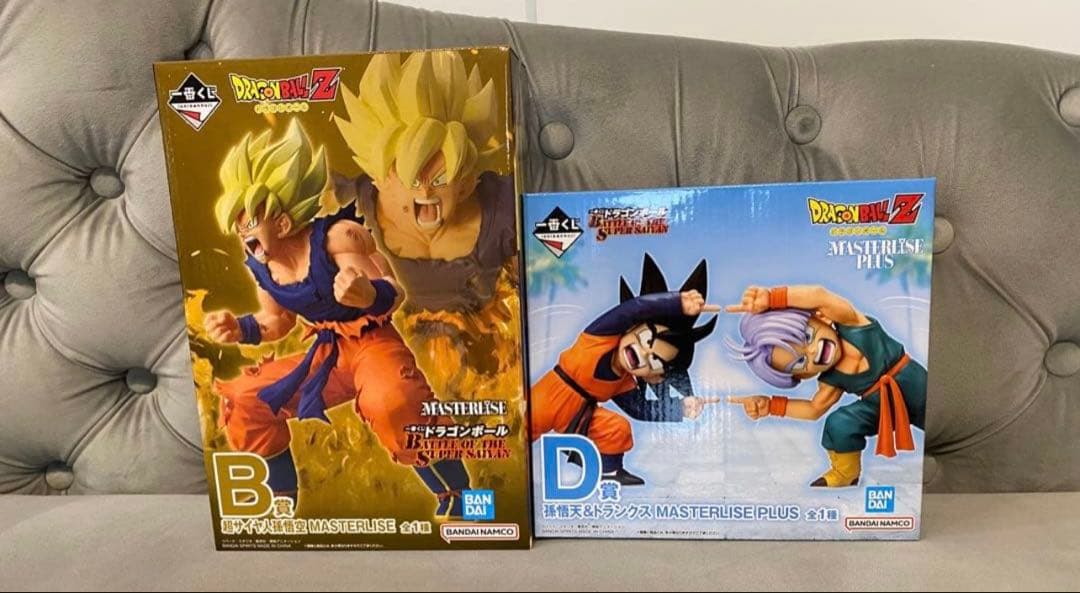 ドラゴンボール一番くじ　B賞孫悟空　D賞孫悟天&トランクス　おまけ付き 本日発送】ドラゴンボール 一番くじ D賞 孫悟空&トランクス おまけ付き
