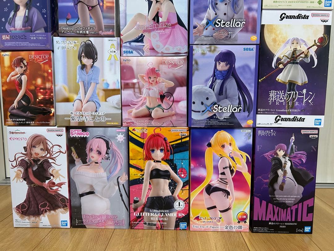 美少女プライズフィギュア 18種 まとめ売り - メルカリ