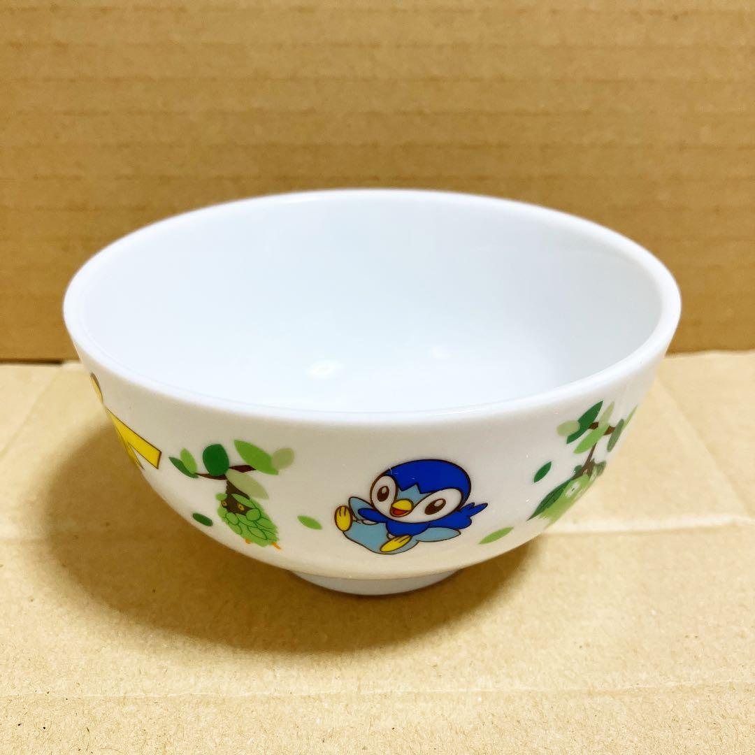 ポケモン「ラスト1点」　ポッチャマ　ヒコザル　ナエトル　ピカチュウ　食器　茶碗 スケーター 茶碗 ポケットモンスター 240ml メラミン製 ピカチュウ
