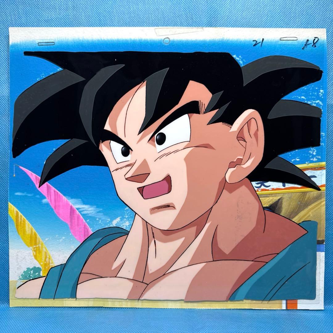 u*s様 ドラゴンボールZ セル画 孫悟空 j*い様 ドラゴンボールZ 大判セル画 孫悟空 超サイヤ人2 - メルカリ