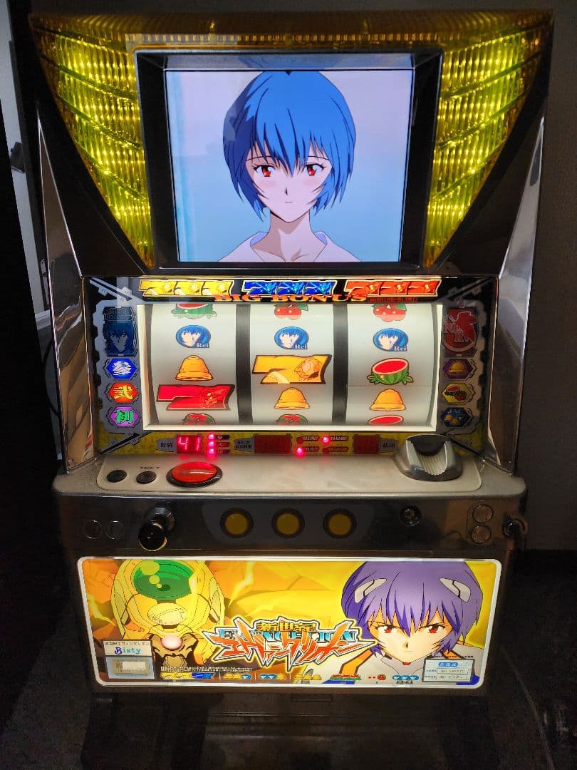 【送料込み】エヴァンゲリオン 初代 綾波パネル ボタン補充加工　説明書付き 株式会社エクスプラスより、エヴァンゲリオン零号機のパイロット「綾波