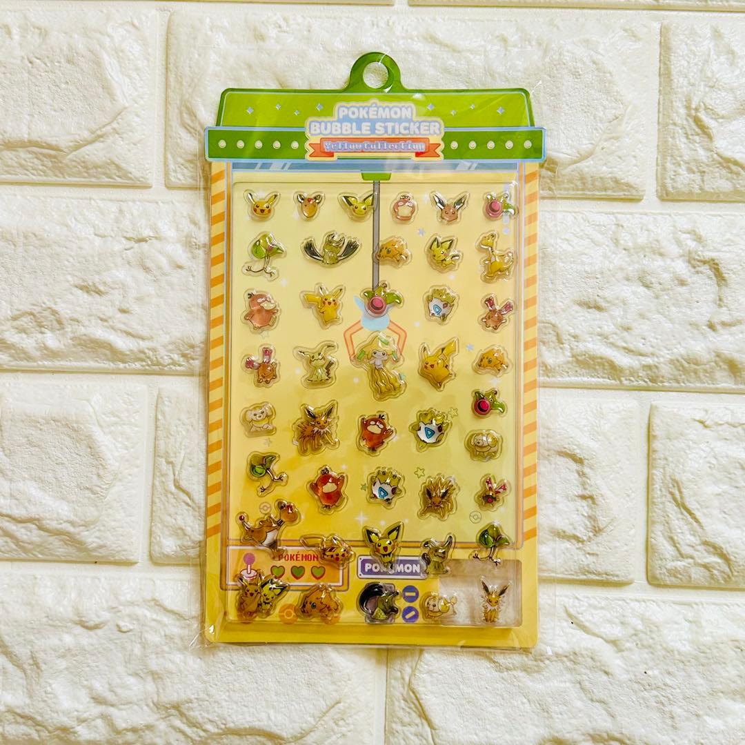 韓国限定 ポケモン ボンボンドロップ 正規品 バブルシール 8セット