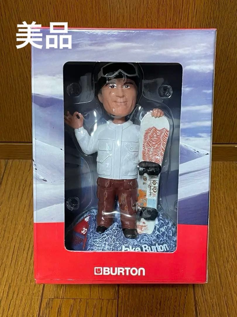 BURTON ジェイクバートンフィギュア 全世界2000体限定品 ジェイク・バートン・カーペンターが、ライディング後に好んだドイツ