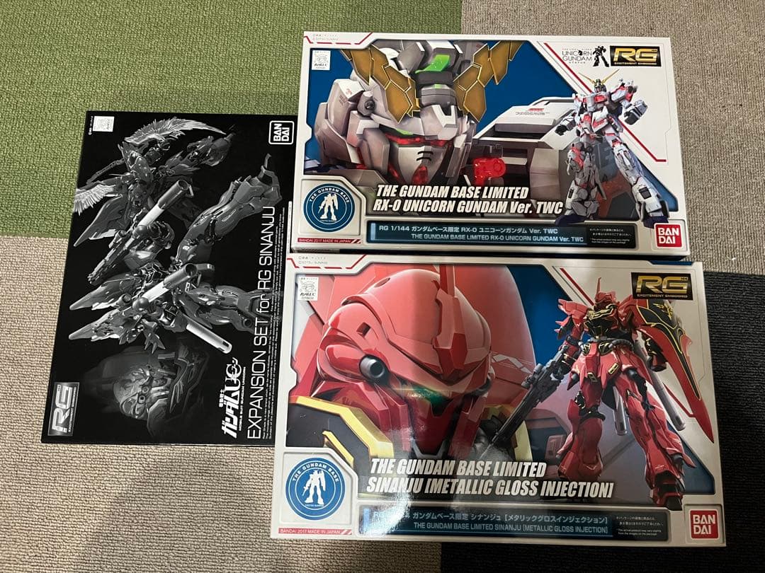 【新品未開封】GB限定RGユニコーンガンダムシナンジュセット Amazon | RG 機動戦士ガンダムUC MSN-06S シナンジュ 1/144スケール