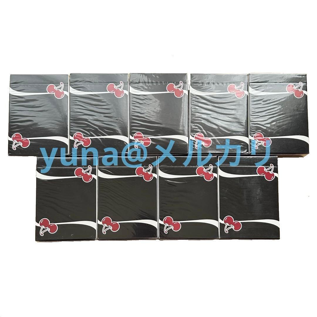 Cherry Casino Playing Cards Black 9点 Cherry Casino V3 True Black Deck Playing Cards Poker Size – Toy Empire