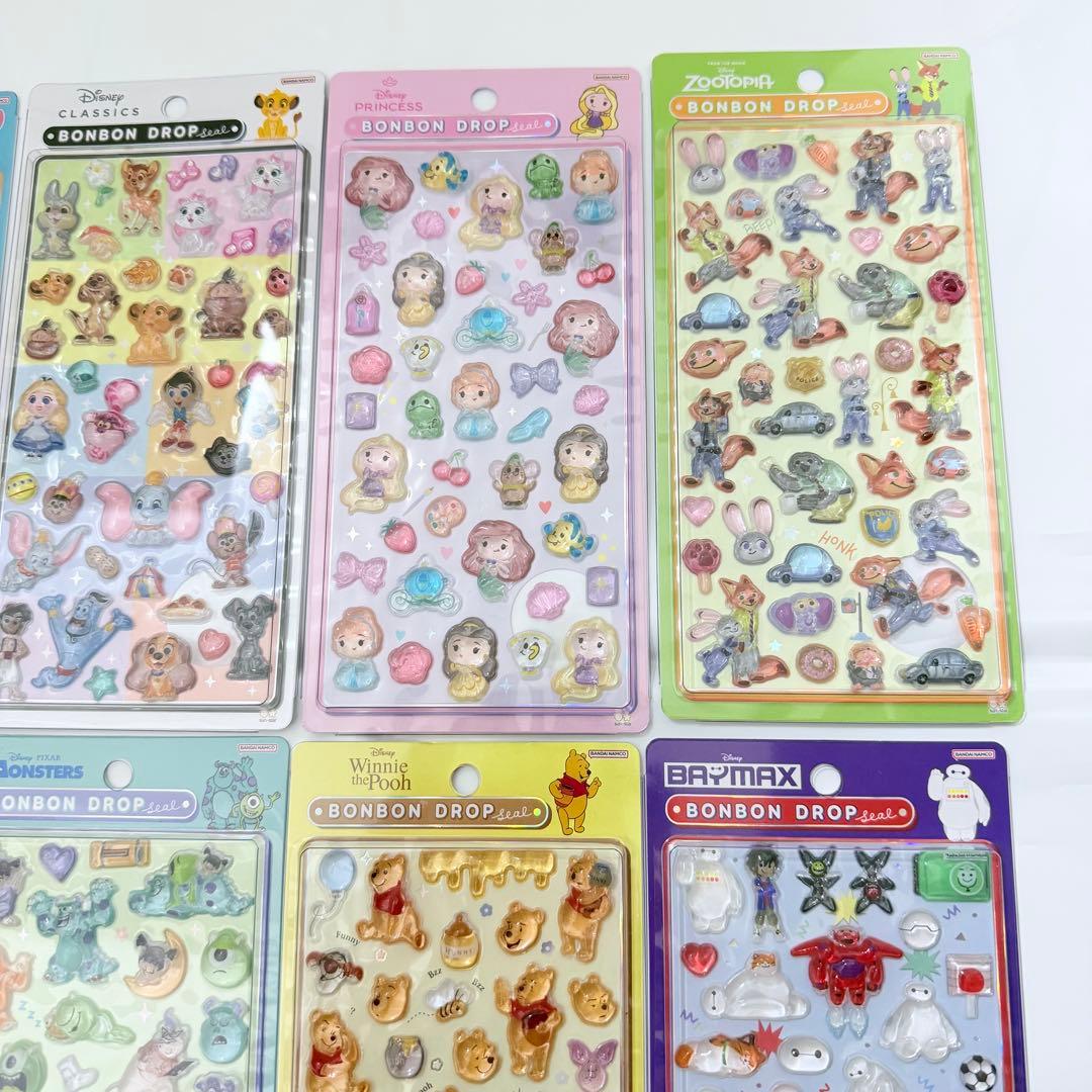 正規品】ボンボンドロップシール ディズニー 第2弾 8種セット - メルカリ