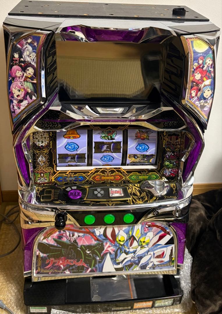 グランベルム　スロット実機 楽天市場】回胴式遊技機 グランベルム 実機 PUSHバイブ＆役物を任意で