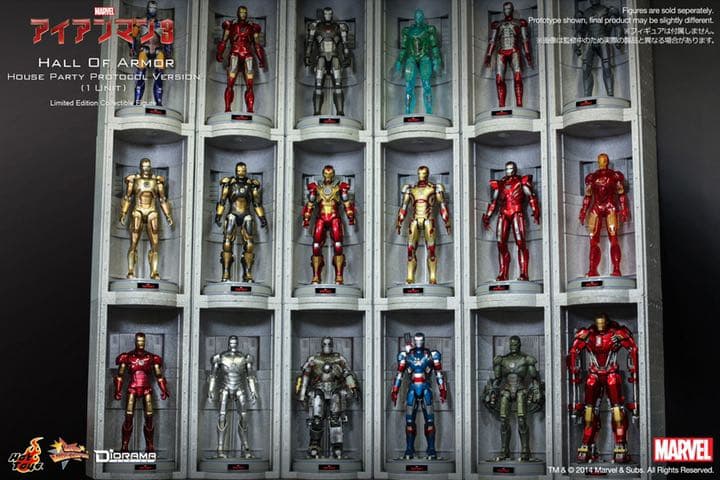 アイアンマン ホールオブアーマー ホットトイズ - メルカリ