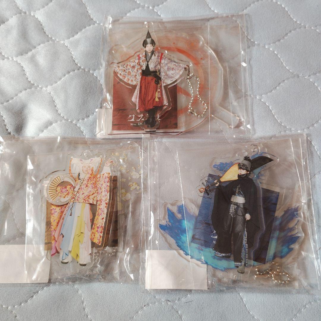 ミセスグリーンアップル クスシキ アクリルスタンド 3人セット - メルカリ