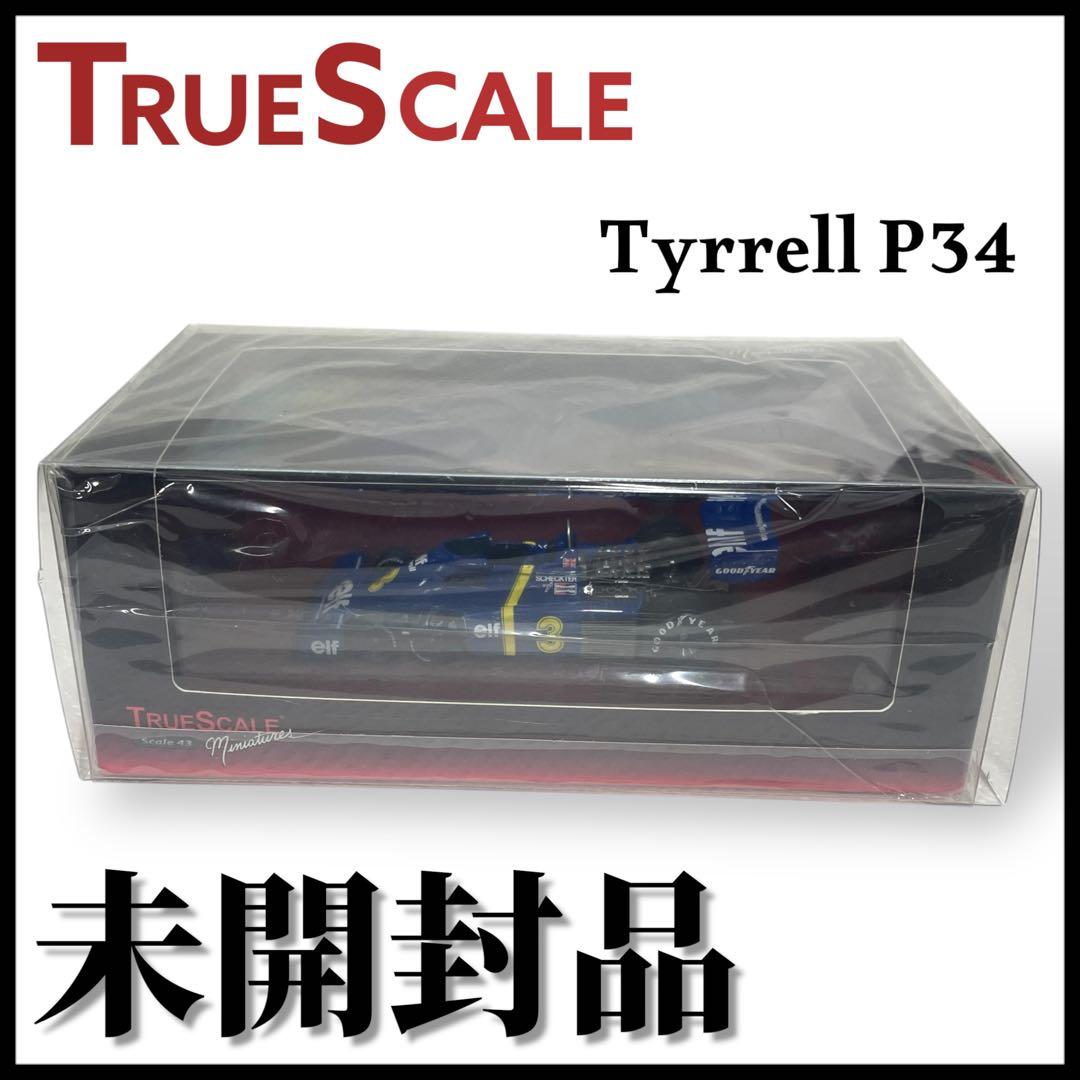【TrueScale】Tyrrell P34 Swedish 優勝車　#TS2 Tyrrell P34 #3 Jody Scheckter 1976 Swedish GP Winner By MINI GT