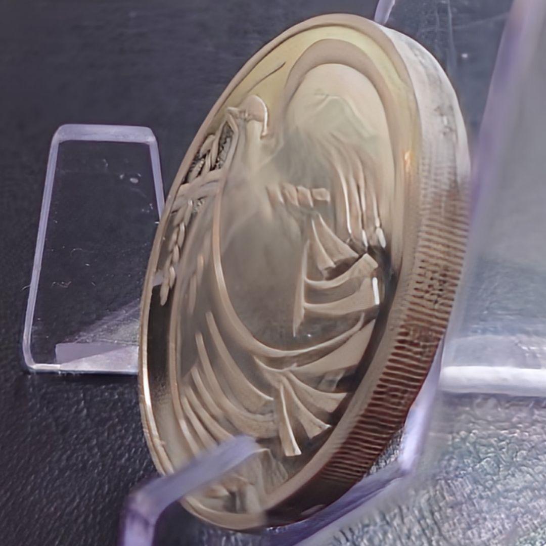 1995年 イギリス銀貨 2ポンド 第二次世界大戦終結50周年記念銀貨SV925