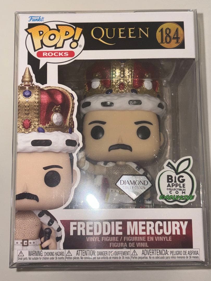 【レア】Funko POP フレディ・マーキュリー QUEEN DIAMOND Amazon | クイーン フレディ・マーキュリー (I was born to love you