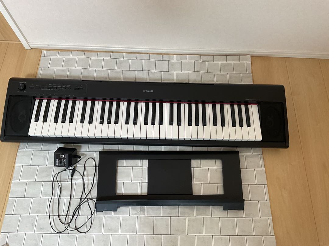 【KAZ】YAMAHA 61鍵盤電子ピアノ　piaggero NP-12 Amazon | ヤマハ YAMAHA 電子キーボード piaggero ブラック NP-12B