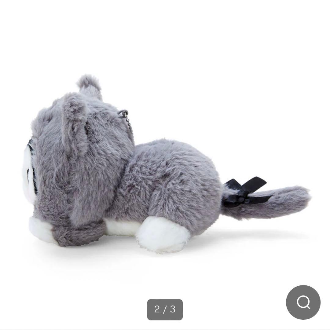 新品 大好きネコネコシリーズ クロミちゃん ぬいぐるみキーホルダー