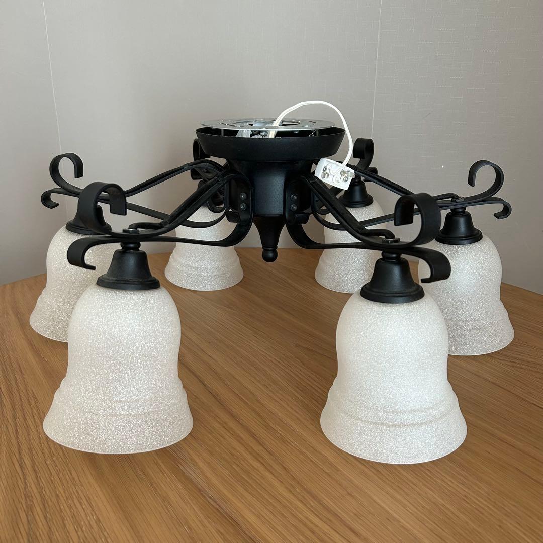 アンティーク　シャンデリア 6灯 楽天市場】シャンデリア LED 【 Symphony 】 6灯 アイアン