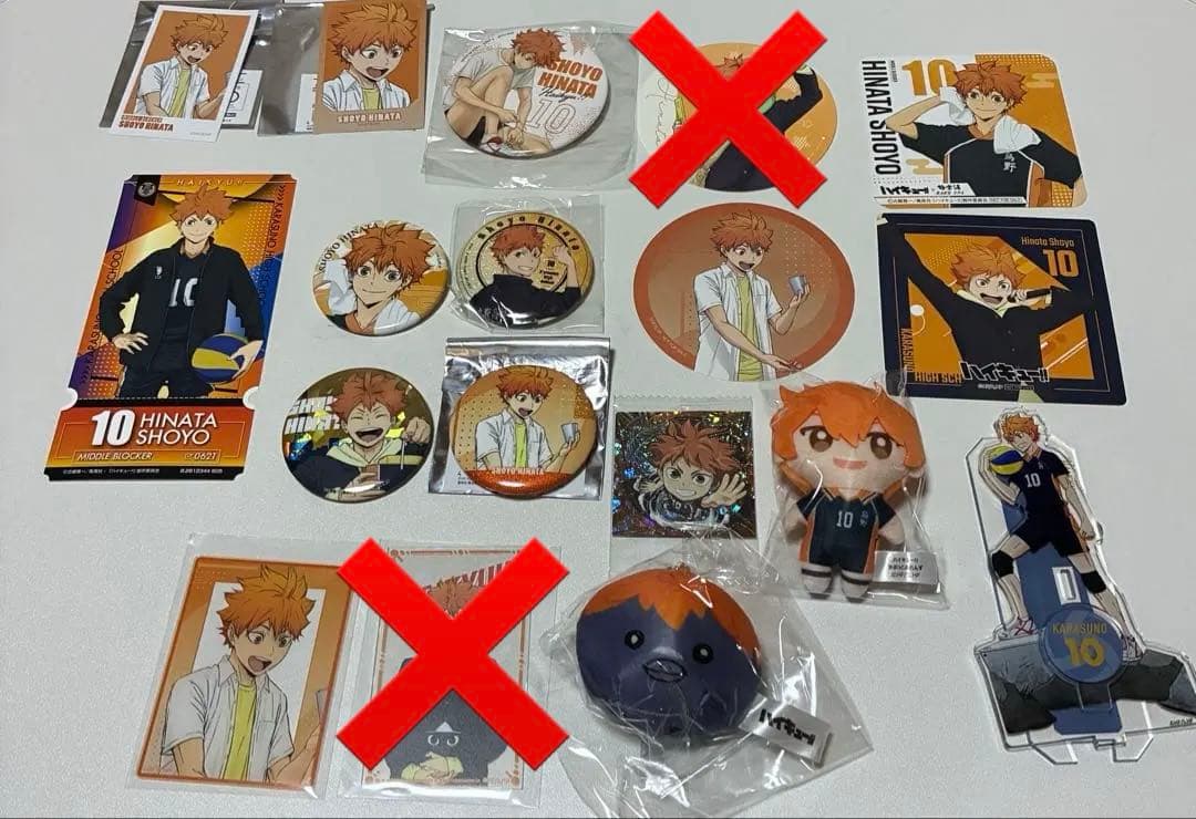 ハイキュー！！　グッズ(バラ売り可) バラ売り10個セット】ブックマークコレクション ハイキュー!! Vol.2 2
