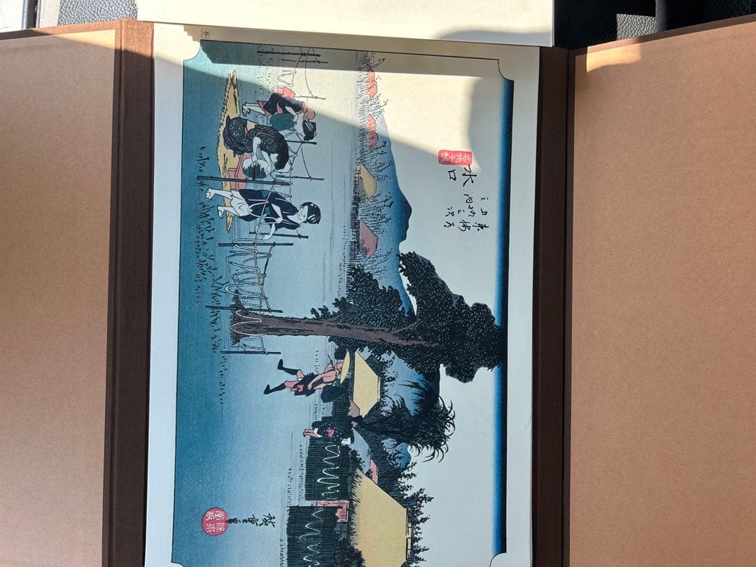 東海道五十三次 木版画 NISSAN 記念品 限定 浮世絵 - メルカリ