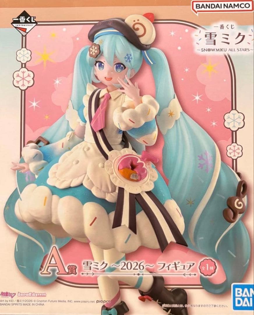 一番くじ　雪ミク 2026 A賞　フィギュア 雪ミク 一番くじ A賞 フィギュア 2026 初音ミク - メルカリ