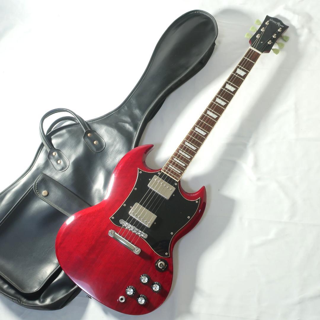 Grass Roots SGタイプ エレキギター レザーケース付 グラスルーツ お取寄せ商品】GrassRoots(グラスルーツ) G-SG-STD / Cherry - 【ESP