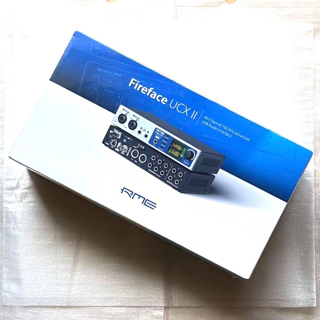 【新品】 RME Fireface UCX II 専用品 楽天市場】RME FIREFACE UCX II 【ユーザー登録で3年保証】安心の日本