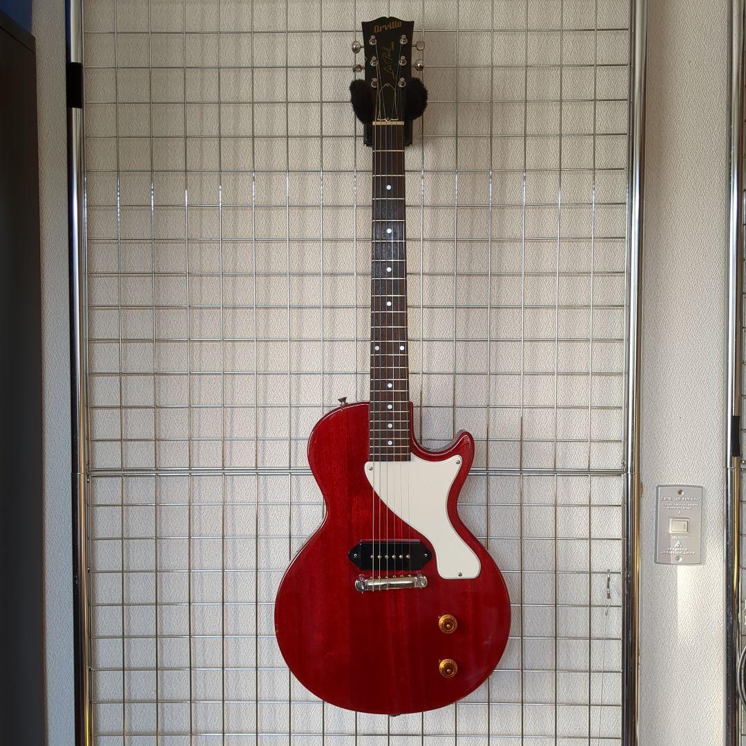 オービル レスポール ジュニア Orvill Les Paul Jr. Yahoo!オークション - Orville by Gibson Les Paul Junior オービル ギ