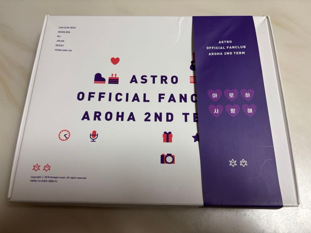 ASTRO 2期 本国FC ファンクラブ チャウヌ ムンビン トレカ - メルカリ