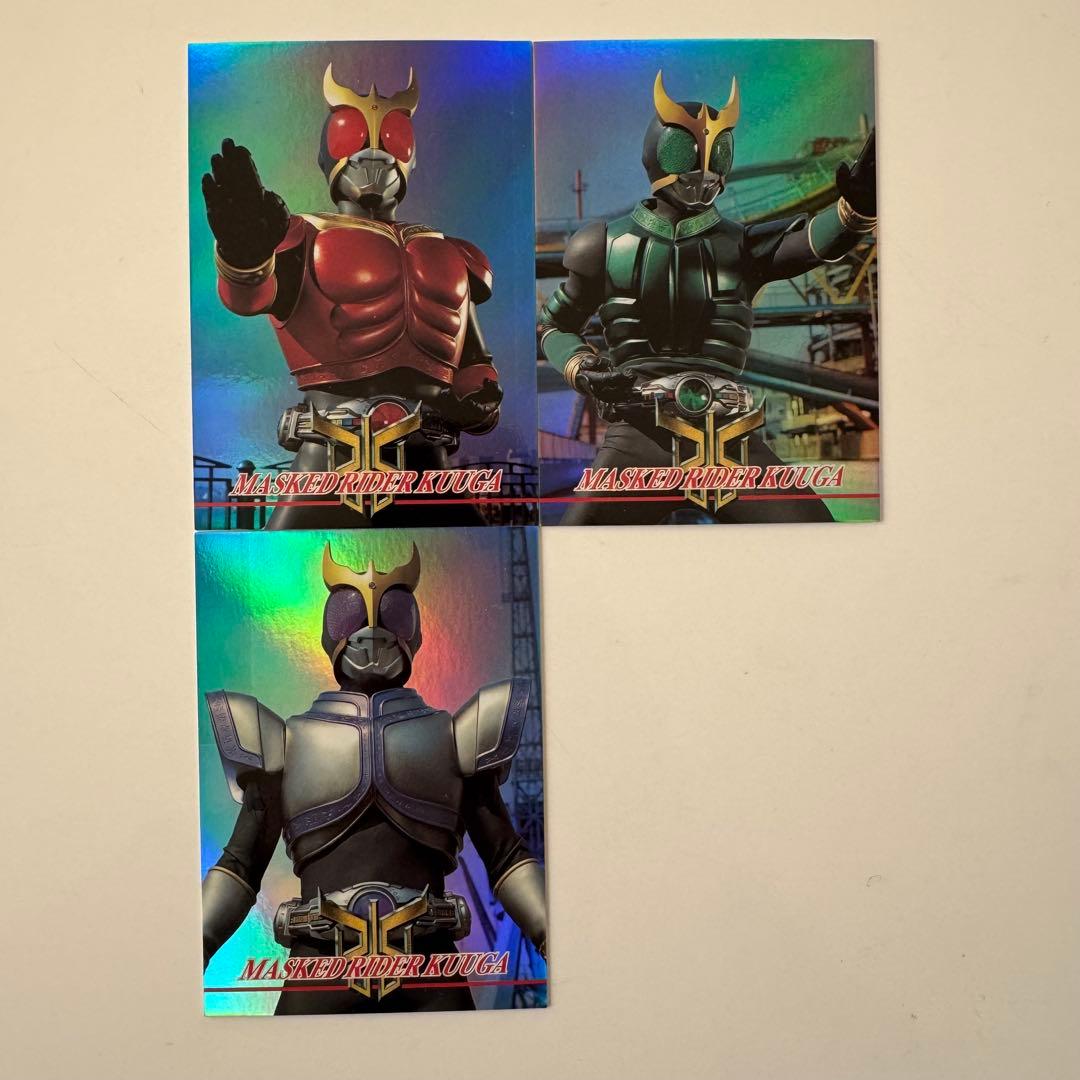 アマダ 仮面ライダークウガカード ホロカード＆レアカード12枚セット