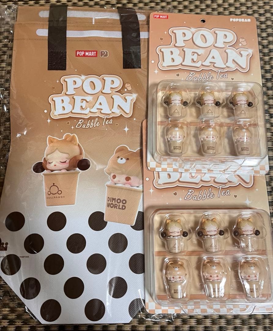 台湾限定：正規品】POPBEAN（POPMART）セット/ ノベルティ付き - メルカリ