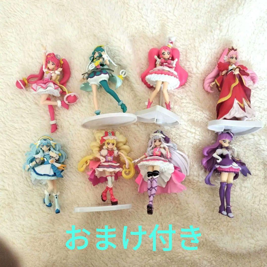 おまけ付き】プリキュア歴代フィギュア8個セット - メルカリ