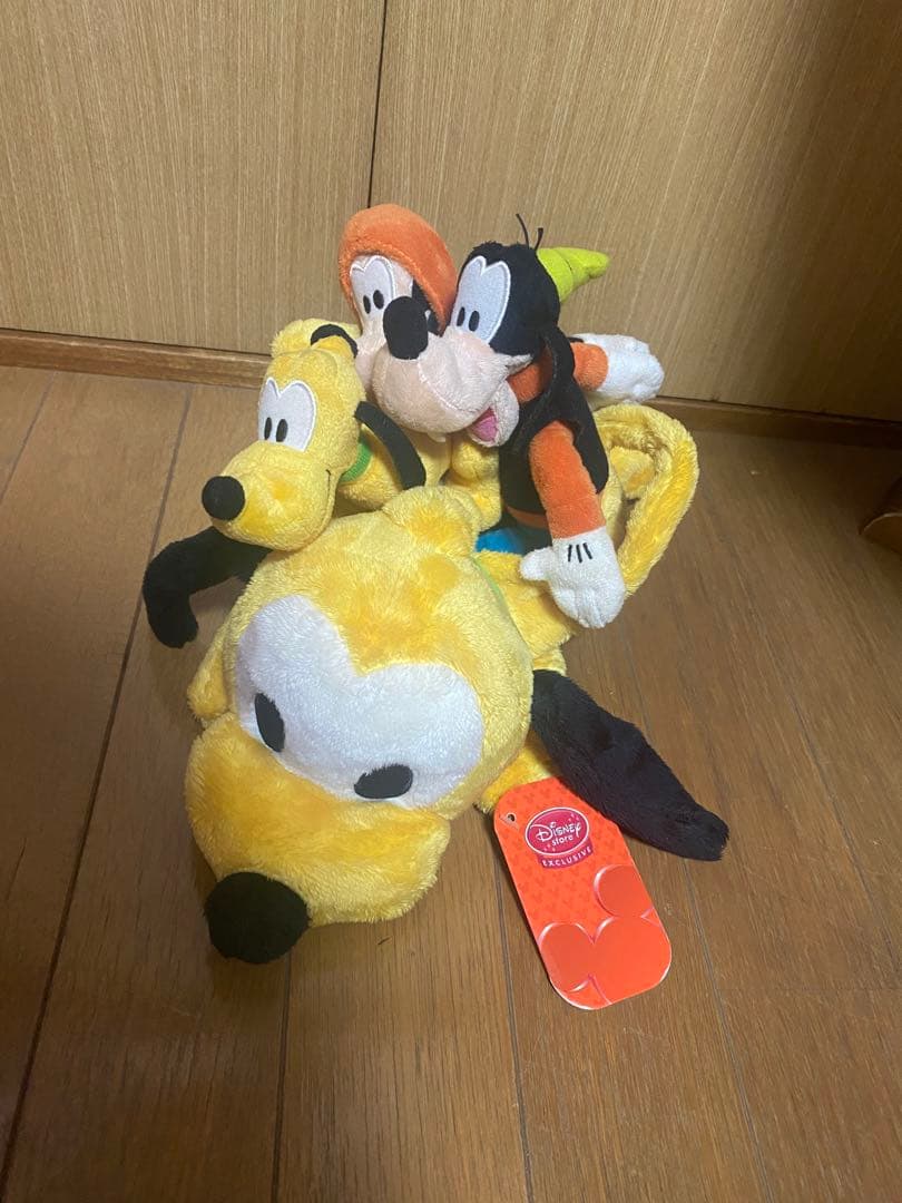 ディズニーストア ディズニーストア プルートセット ぬいぐるみ