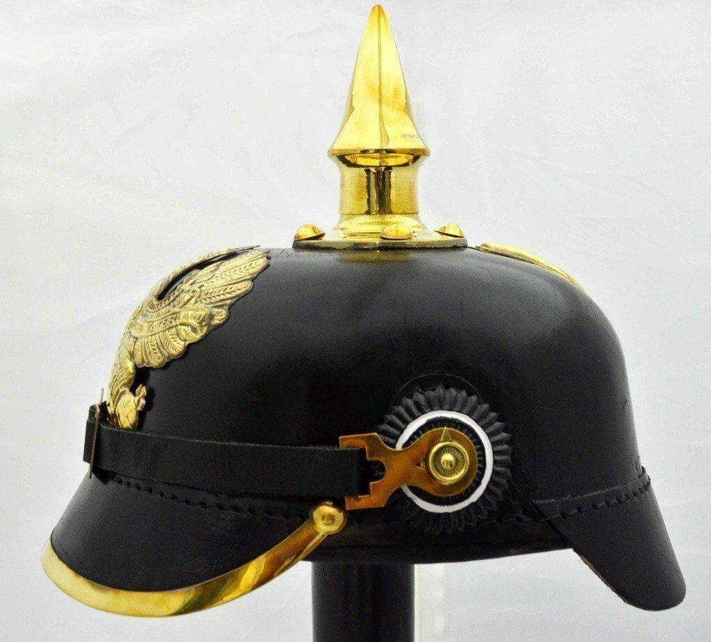 WW1ドイツ帝国軍 ヘルメット ピッケルハウベ 兵・下士官用 レプリカ