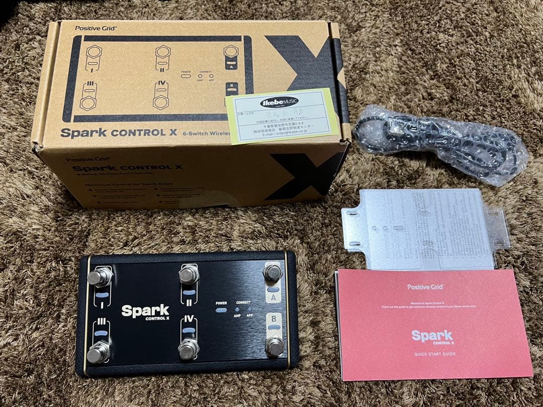 Spark CONTROL X 6スイッチワイヤレスフットコントローラー 期間限定セール中！2/25まで】 Positive Grid Spark Control X 6