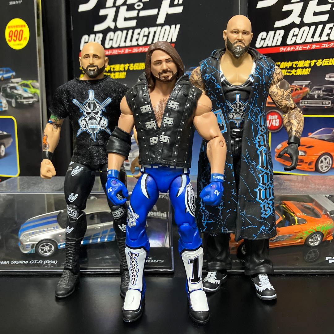 WWE AJスタイルズ & アンダーソン & ギャローズ フィギュア 3体セット Amazon.co.jp: Mattel WWE AJ スタイル エリートコレクション