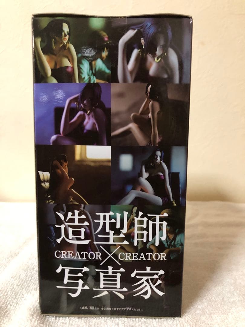 新品未開封品]ワンピース ルフィ & ハンコック 造形師X写真家2体セット