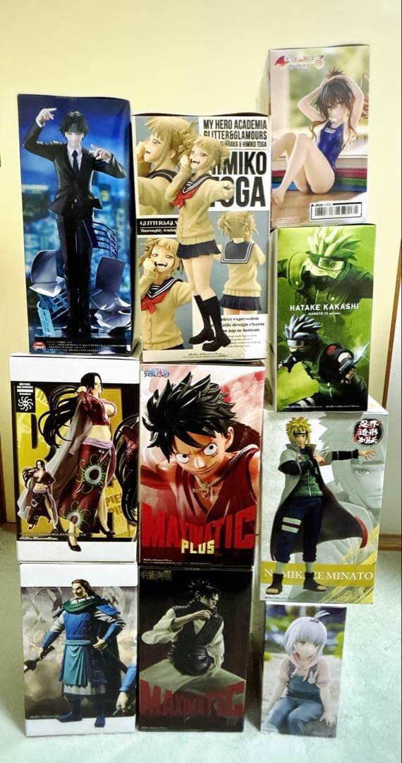 最新人気フィギュア】10種セット ワンピース ヒロアカ NARUTO等 - メルカリ